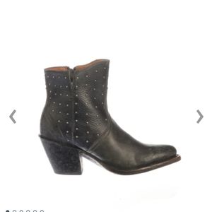 Brand new brown Leather booties